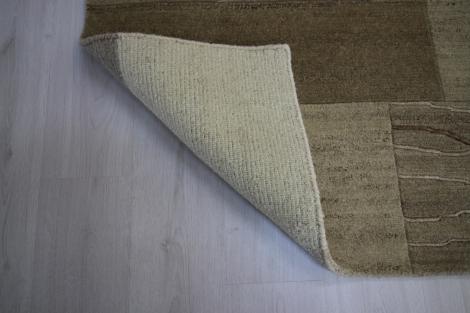 Preview: Nepal beige braun gemustert 170 x 120 cm